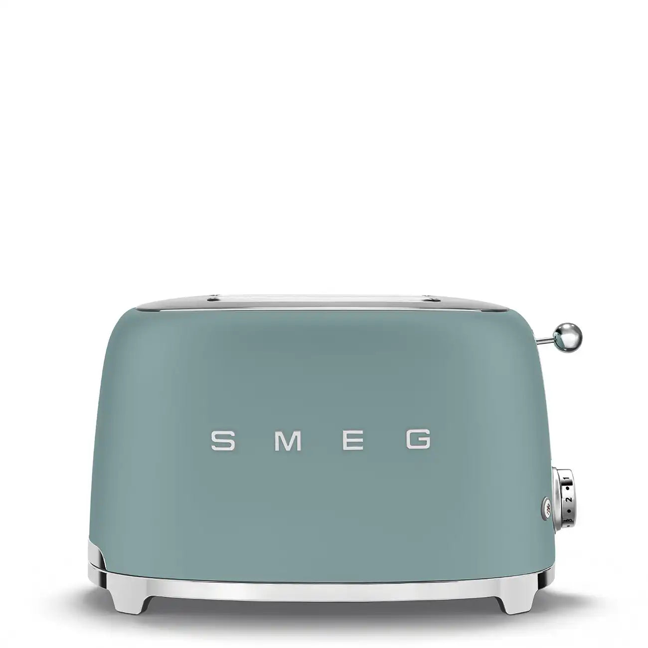 Retro-Style Toaster - Jade Green Matte