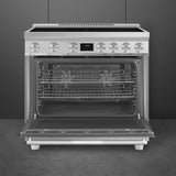 36-Inch Professional Induction Range - Stainless Steel