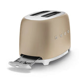 2-Slice Toaster - Retro-Style Champagne Matte