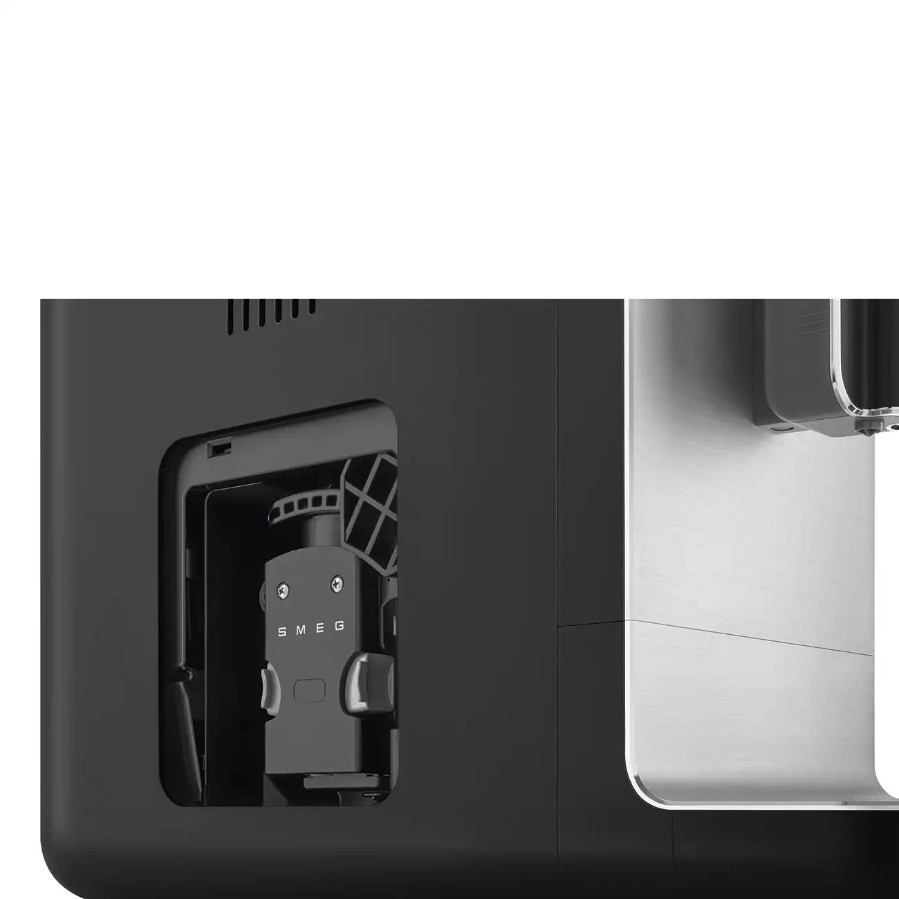 Fully Automatic Espresso Machine with Steam Wand - Matte Black