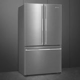 French Door Refrigerator (20.5 cu ft, 36", Freestanding) - Stainless Steel