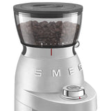 Retro-Style Coffee Grinder - Brushed Aluminum