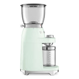 Conical Burr Coffee Grinder - Retro-Style Pastel Green