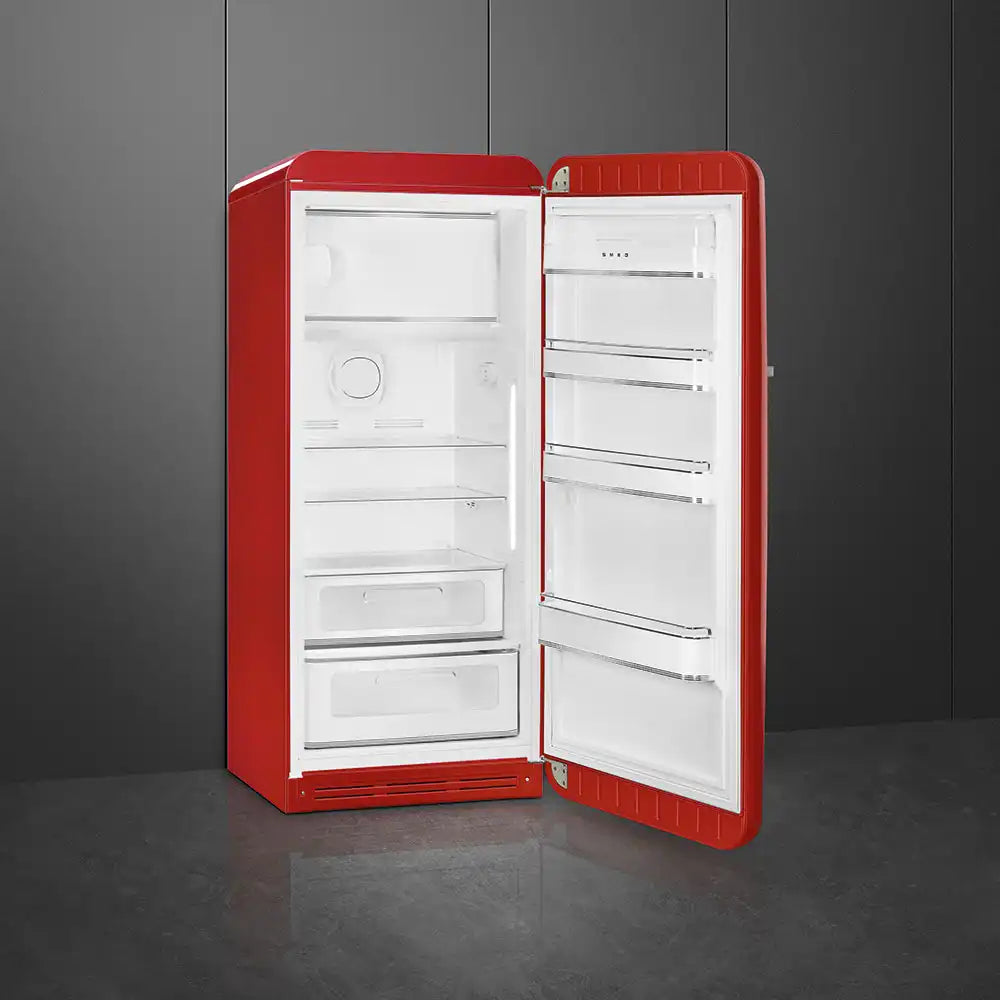 Retro-Style Refrigerator (9.5 cu ft, Right Hinge) -  Red