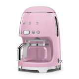 Retro-Style Drip Coffee Machine - Pink