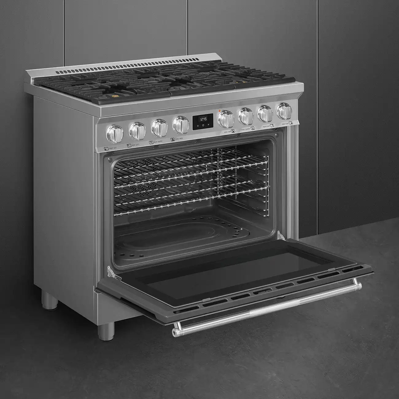 36-Inch Professional Full-Gas Range - Stainless Steel