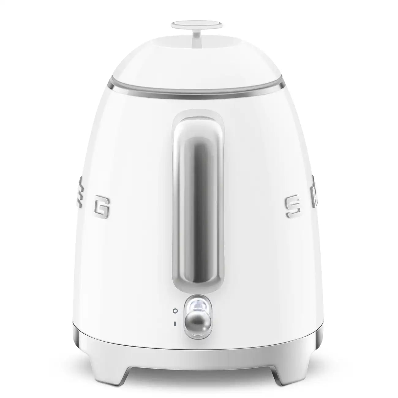 Mini Electric Kettle (3 Cups) - Retro-Style White