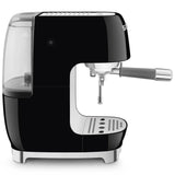 Manual Espresso & Cold Brew Coffee Machine – Retro-Style Black