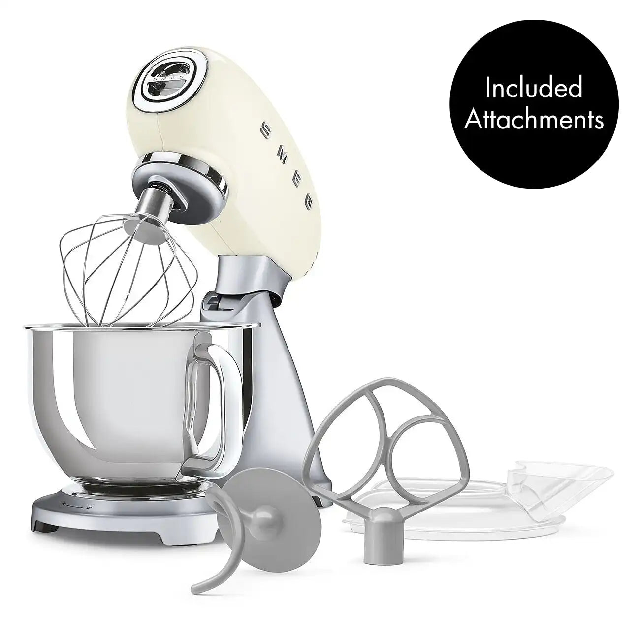 Classico Stand Mixer - Retro-Style Cream