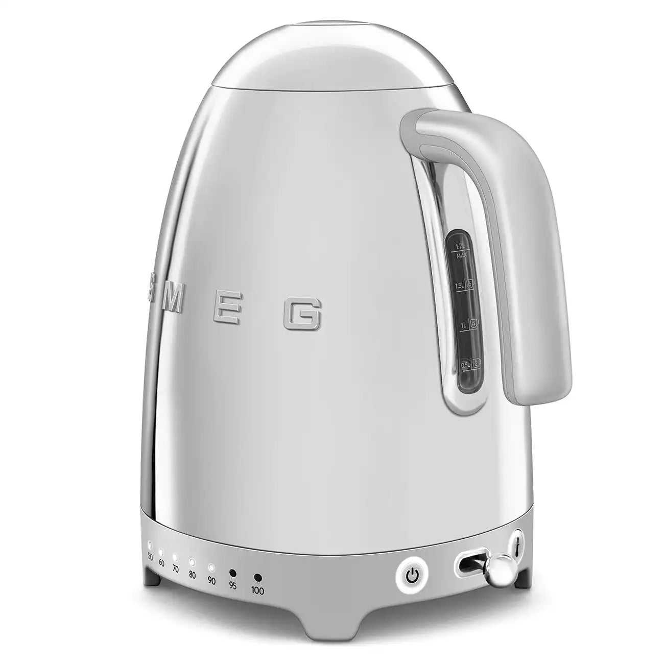 Retro-Style Electric Kettle (7 Cups) - Stainless Steel