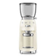 Conical Burr Coffee Grinder - Retro-Style Cream