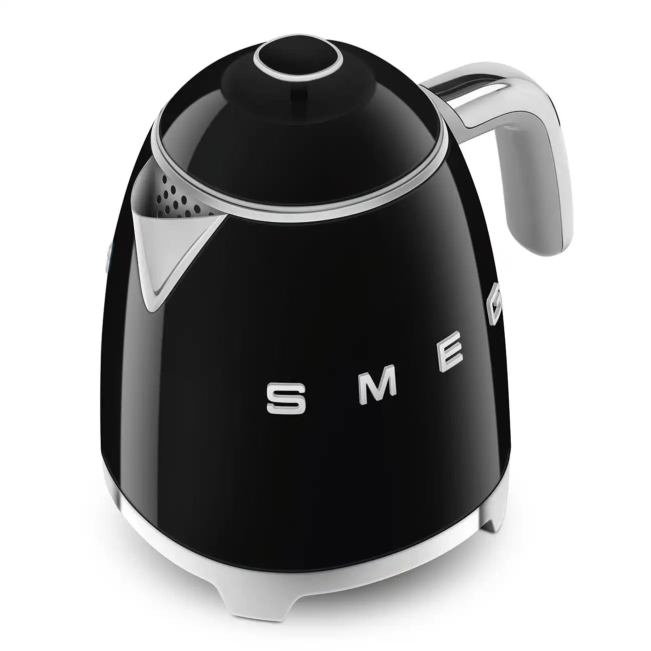 Mini Electric Kettle (3 Cups) - Retro-Style Black