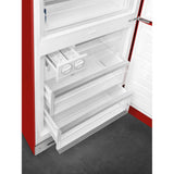 Retro-Style Refrigerator (18 cu ft, Right Hinge) - Red