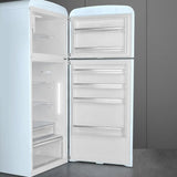 Retro-Style Refrigerator (19.3 cu ft, Right Hinge) - Pastel Blue