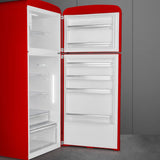 Retro-Style Refrigerator (19.3 cu ft, Right Hinge) - Red