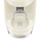 Multipurpose Conical Burr Coffee Grinder – Retro-Style Pastel Cream
