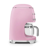 Retro-Style Drip Coffee Machine - Pink