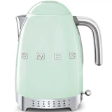 Retro-Style Electric Kettle (7 Cups) - Pastel Green