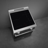 24-Inch Professional Induction Range - Matte Black