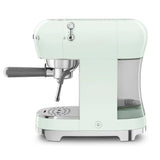 Retro-Style Manual Espresso Machine - Pastel Green