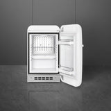 Retro-Style Refrigerator (1.2 cu ft, Right Hinge) - White