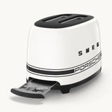 Porsche x SMEG Retro-Style 2-Slice Toaster - Carrara White