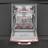 Retro-Style Built-In 24" FlexiDuo Dishwasher (ADA Compliant) - Red