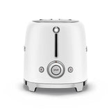 2-Slice Toaster - Retro-Style White Matte