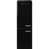 Retro-Style Refrigerator (12 cu ft, Left Hinge) - Black