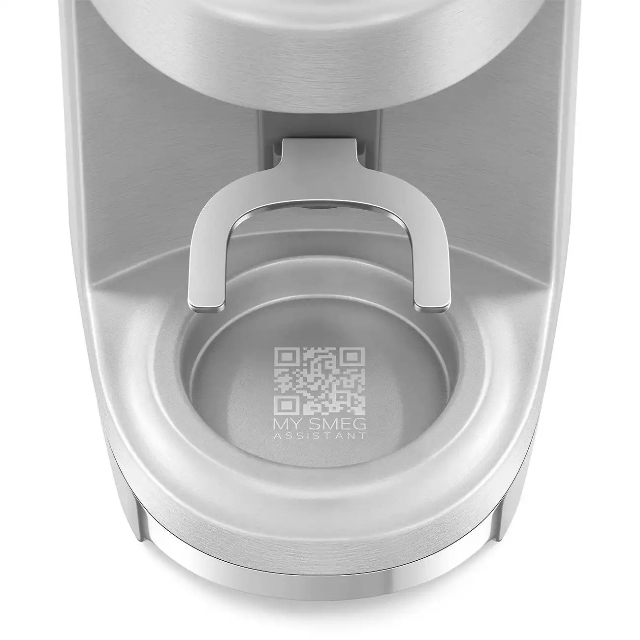 Retro-Style Coffee Grinder - Brushed Aluminum