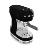 SMEG Retro-Style Manual Espresso Machine - Black