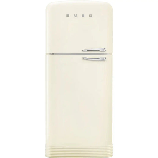 Retro-Style Refrigerator (19.3 cu ft, Left Hinge) - Cream