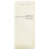 Retro-Style Refrigerator (19.3 cu ft, Left Hinge) - Cream