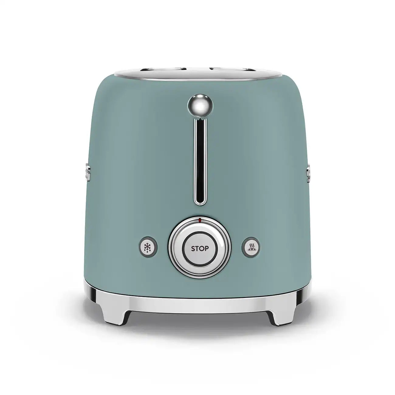 Retro-Style Toaster - Jade Green Matte