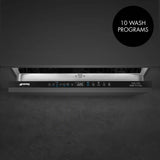 24" Integrated Dishwasher - Orbital Wash + Flexi Loading (Panel-Ready, ADA)