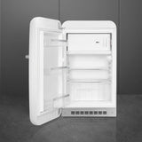 Retro-Style Refrigerator (4.3 cu ft, Left Hinge) - White