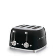 4-Slice Toaster - Retro-Style Black