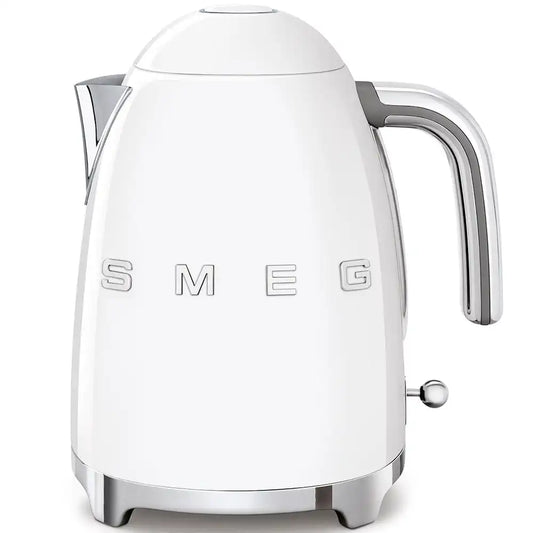 Retro-Style Electric Kettle (7 Cups) - White