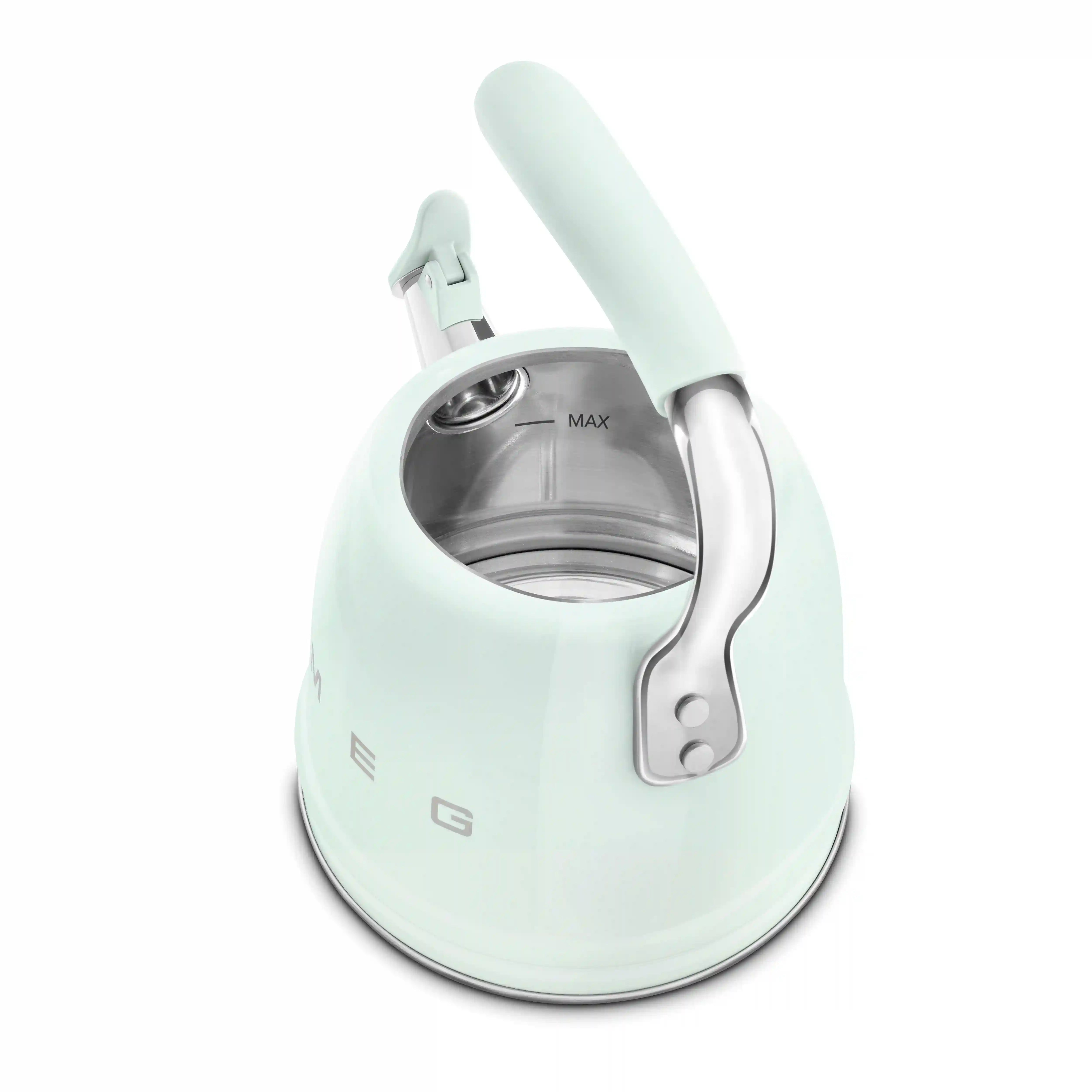 Whistling Kettle (10 Cup) - Retro-Style Pastel Green