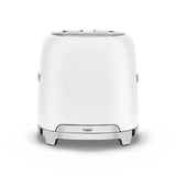 2-Slice Toaster - Retro-Style White Matte