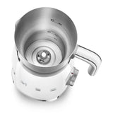 Retro-Style Milk Frother (20 oz) - White