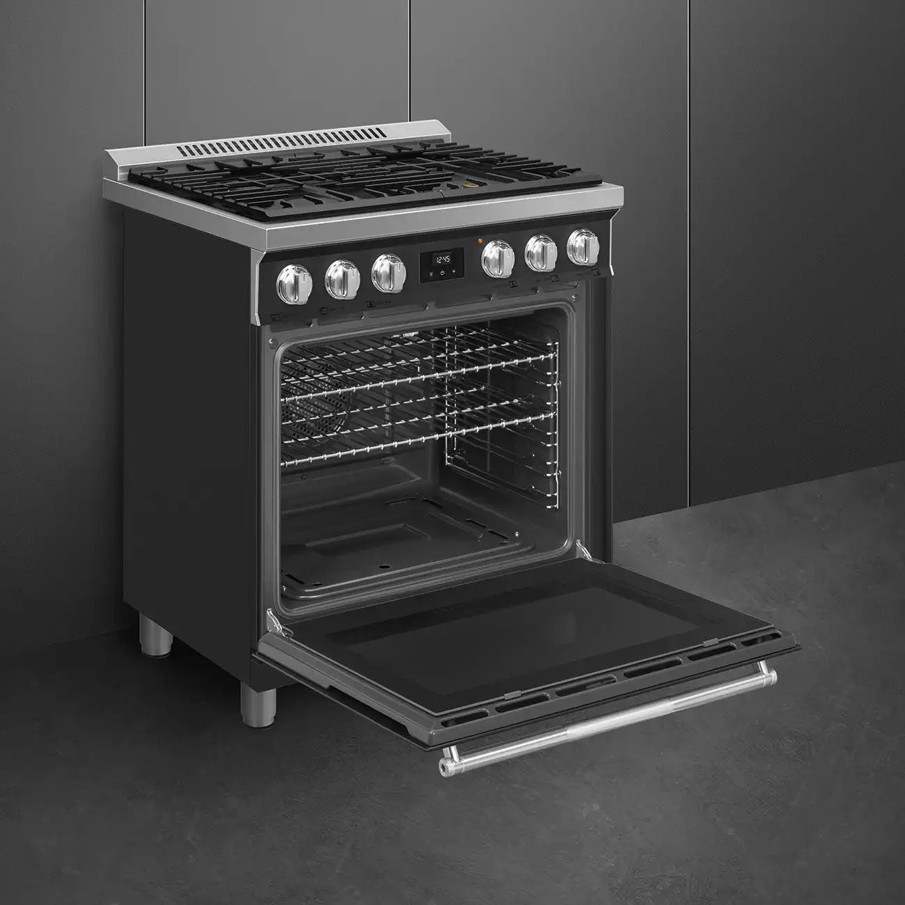 30-Inch Professional Full-Gas Range - Anthracite