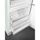 Retro-Style Refrigerator (18 cu ft, Right Hinge) - Pastel Green