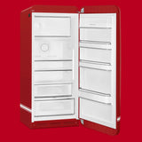 Porsche x SMEG Retro-Style Refrigerator (9.5 cu ft, Right Hinge) - Salzburg Limited Edition, Red