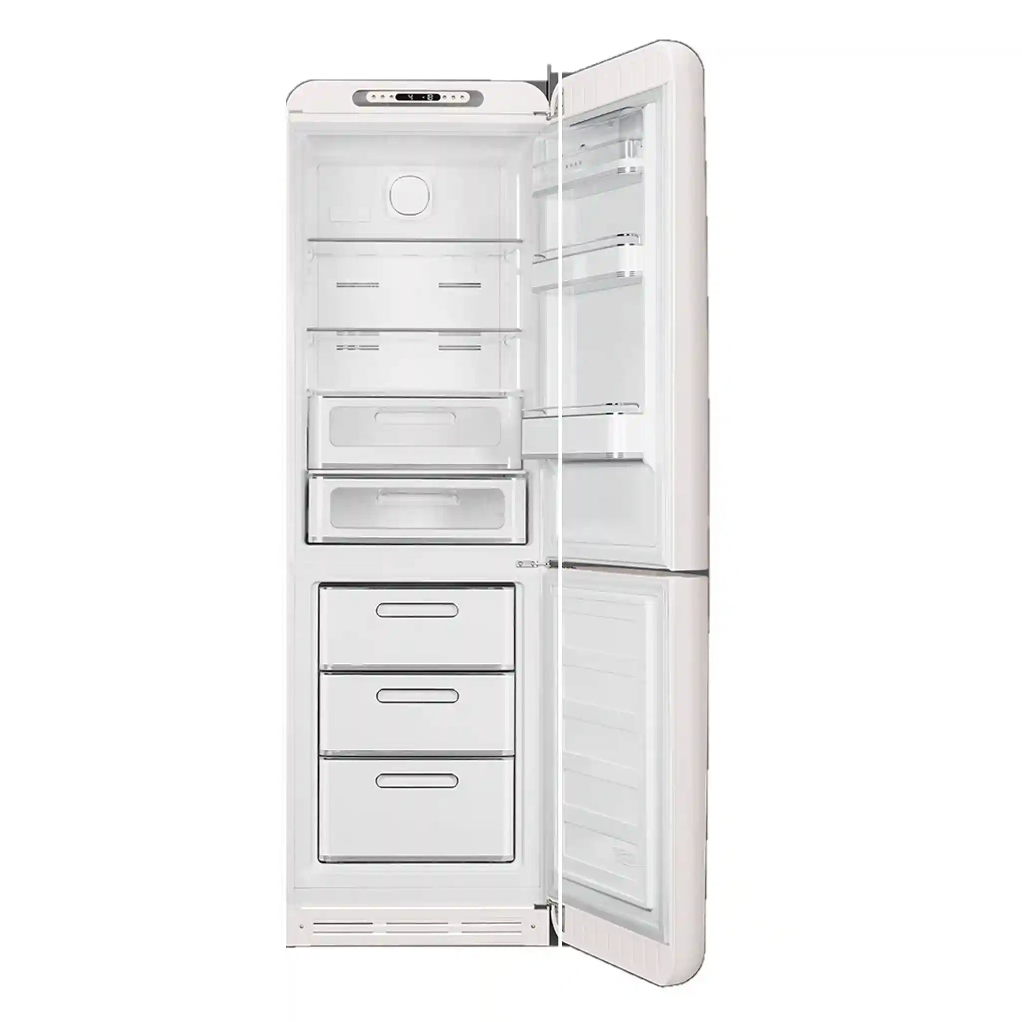Retro-Style Refrigerator (12 cu ft, Right Hinge) - White
