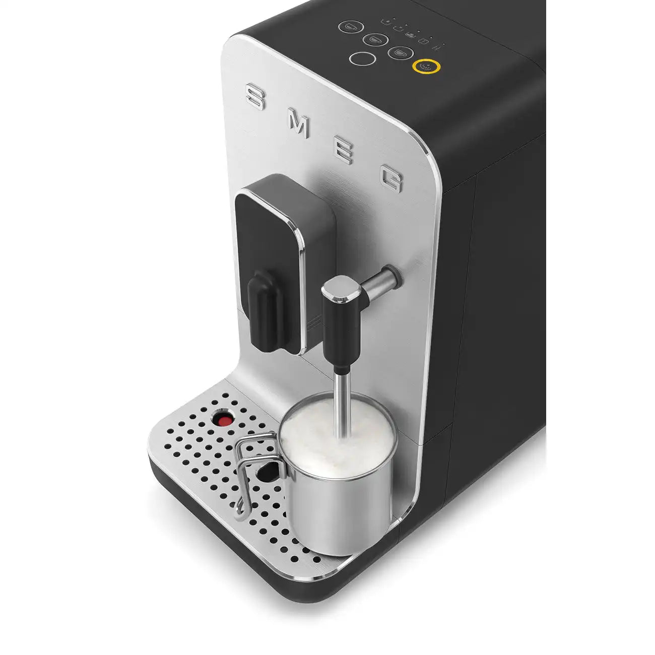 Fully Automatic Espresso Machine with Steam Wand - Matte Black