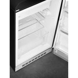 Retro-Style Refrigerator (4.3 cu ft, Right Hinge) - Black