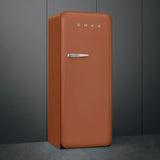Refrigerator Retro-Style Amber Clay Matte