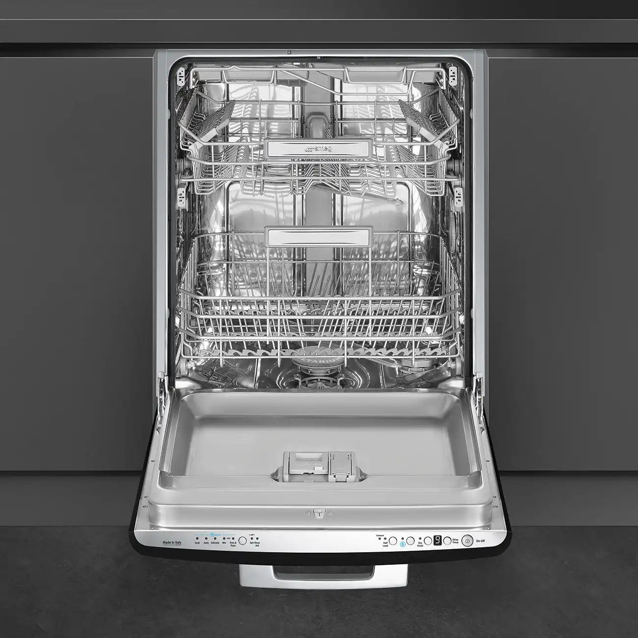 Retro-Style Built-In 24" FlexiDuo Dishwasher (ADA Compliant) - Black