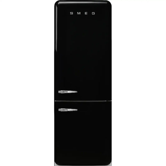 Retro-Style Refrigerator (18 cu ft, Right Hinge) - Black